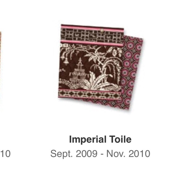 Vera Bradley Imperial Toile Tote Bag - Picture 8 of 8